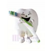 Souriant Dent Mascotte Costume Dessin animé