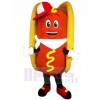 Content Hot-dog Mascotte Costume Dessin animé