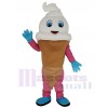 La glace Crème costume de mascotte