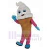 La glace Crème costume de mascotte