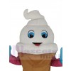 La glace Crème costume de mascotte