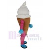 La glace Crème costume de mascotte