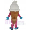 La glace Crème costume de mascotte