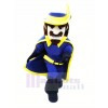 Cavalier dans Bleu Mascotte Costume Gens