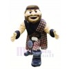 Fort Highlander Mascotte Costume Gens