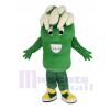 Drôle Vert Vague Mascotte Costume