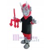Diable costume de mascotte