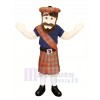 Highlander avec Robe Mascotte Costume Gens