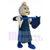 Guerrier costume de mascotte
