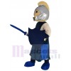 Guerrier costume de mascotte