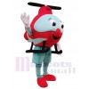 Hélicoptère costume de mascotte