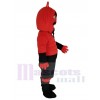 Diable costume de mascotte