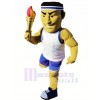 Fort Jeux olympiques Homme Mascotte Costume Dessin animé