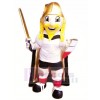 Viking avec Jaune Barbe Mascotte Costume Gens