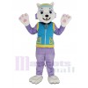 Mignon Paw Patrol Everest Chien husky Mascotte Costume Dessin animé