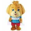 Chien costume de mascotte