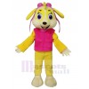 Chien costume de mascotte