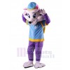Chien costume de mascotte