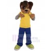 Chien costume de mascotte