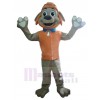 Chien costume de mascotte