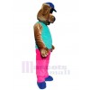 Chien costume de mascotte