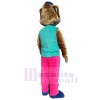 Chien costume de mascotte