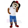 Chien costume de mascotte