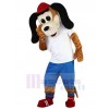 Chien costume de mascotte