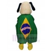 Chien costume de mascotte