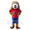 Chien costume de mascotte