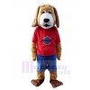 Chien costume de mascotte