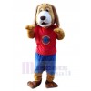 Chien costume de mascotte