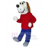 Chien costume de mascotte