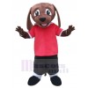 Chien costume de mascotte