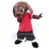 Chien costume de mascotte