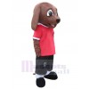 Chien costume de mascotte