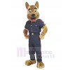 Chien costume de mascotte