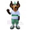 Chien costume de mascotte