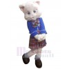 Chat costume de mascotte