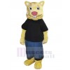 Chat costume de mascotte