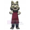 Chat costume de mascotte