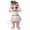 Chat costume de mascotte