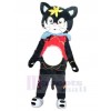 Chat costume de mascotte