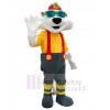 Chat costume de mascotte