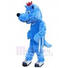 Loup costume de mascotte