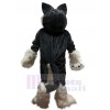 Loup costume de mascotte