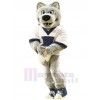 Loup costume de mascotte