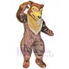 Loup costume de mascotte