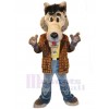 Loup costume de mascotte