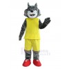 Loup costume de mascotte